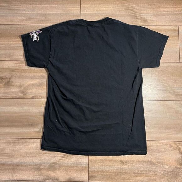 ‎WWE Wrestle Mania Black Athletic Casual Shirts Men Medium Bin L-51 - Picture 4 of 4